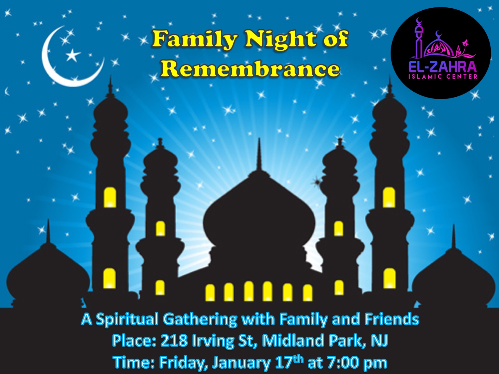 Family Night of Remembrance Program